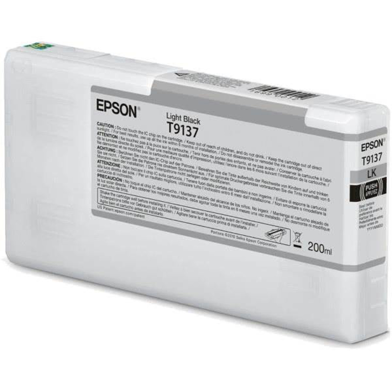 Slika - Epson C13T913700 svetlo črna, originalna kartuša