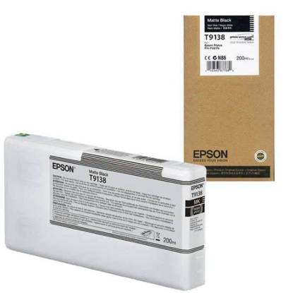 Epson C13T913800 mat črna, originalna kartuša