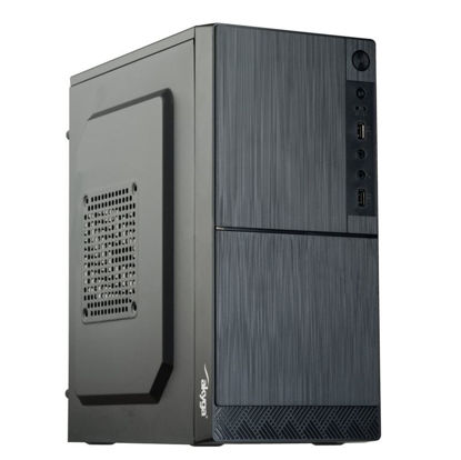 Akyga AK35BK Black (microATX črno, 2xUSB2.0) računalniško ohišje