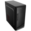 Slika - Akyga AK995BK Black (ATX črno, 2xUSB2.0) računalniško ohišje