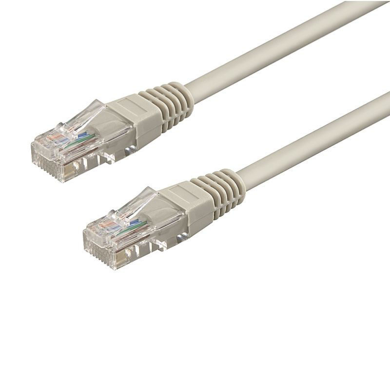 Slika - WP WPC-PAT-5U005 Cat5e U-UTP Patch 0,5m, AWG 26/7, CU, Grey