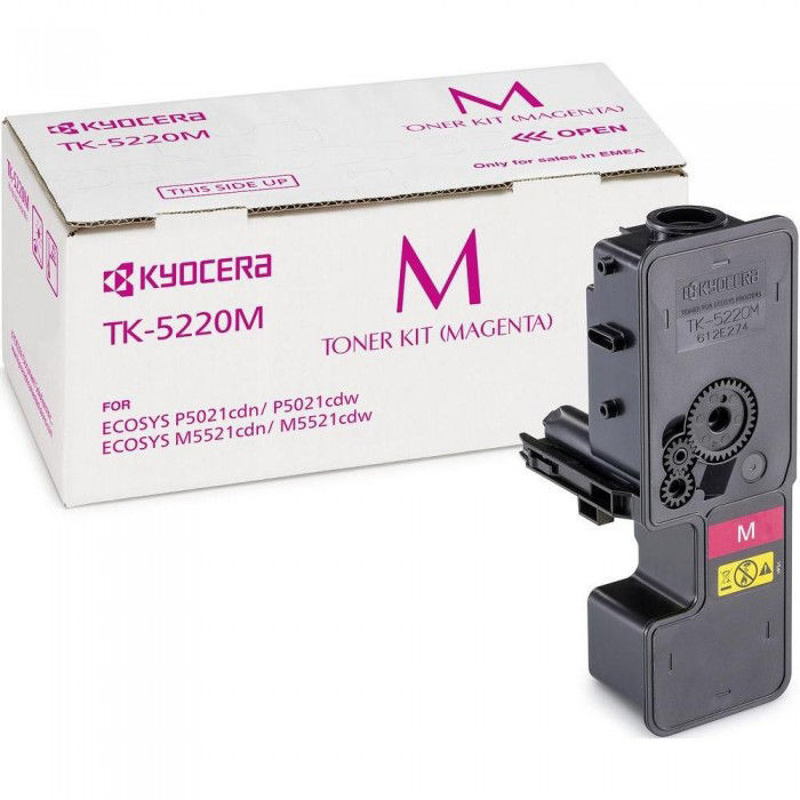 Slika - Kyocera TK-5220M (1T02R9BNL1) škrlaten, originalen toner