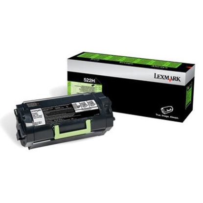 Lexmark 522HE (52D2H0E) Black, originalen toner