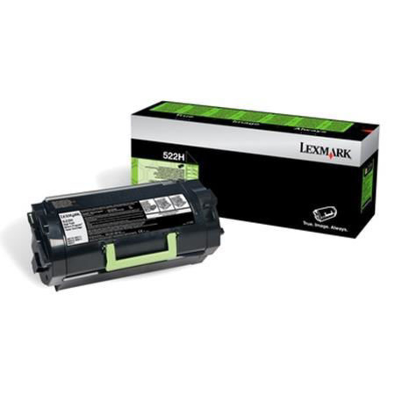 Slika - Lexmark 522HE (52D2H0E) črn, originalen toner