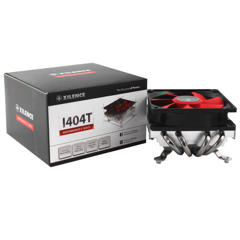Slika - Xilence I404T CPU Cooler CPU hladilnik (stolpni zračni hladilnik, 92 mm, PWM, 4 toplotne cevi, za Intel LGA1700/1200) (XC041)