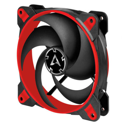 Arctic BioniX P120 Pressure-optimised PWM PST Red Ventilator za ohišje (120 mm, 200-2100 RPM, PWM) (ACFAN00115A)