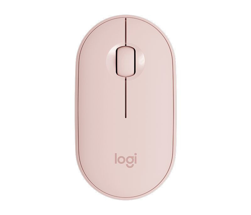 Slika - Logitech Pebble M350 BT (910-005717) roza brezžična miška