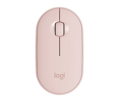 Logitech Pebble M350 BT (910-005717) roza brezžična miška