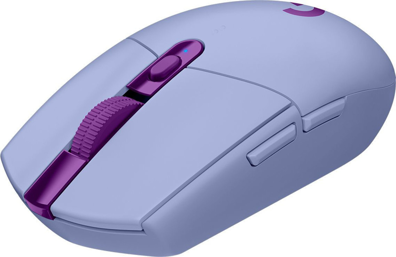 Slika - Logitech G305 LightSpeed Gamer Purple brezžična miška