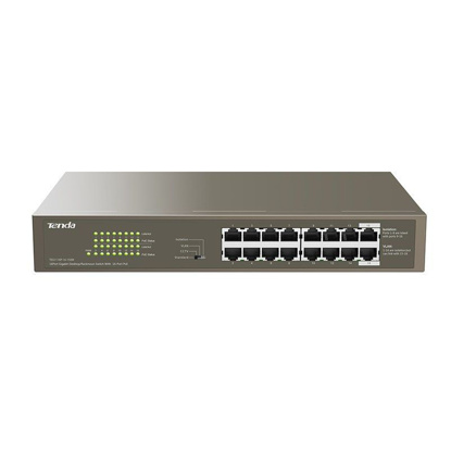 Tenda TEG1116P-16-150W 16-Port (16-Port PoE) Gigabit Ethernet Switch