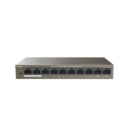 Tenda TEF1110P-8-63W 10-Port (8-Port PoE) Desktop Switch