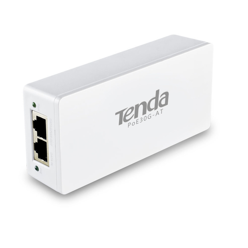 Slika - Tenda PoE30G-AT PoE Injector delivers up to 30W output