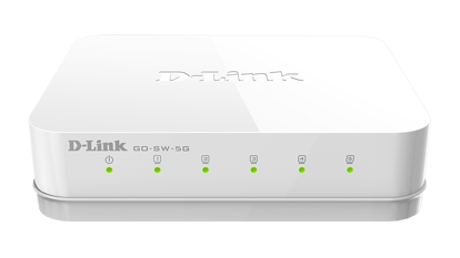 D-Link GO-SW-5G 5 Port Gigabit Desktop Switch