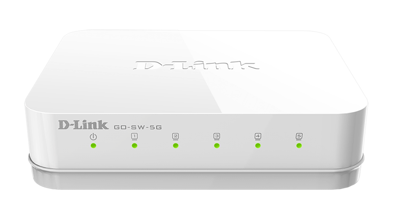 Slika - D-Link GO-SW-5G 5 Port Gigabit Desktop Switch