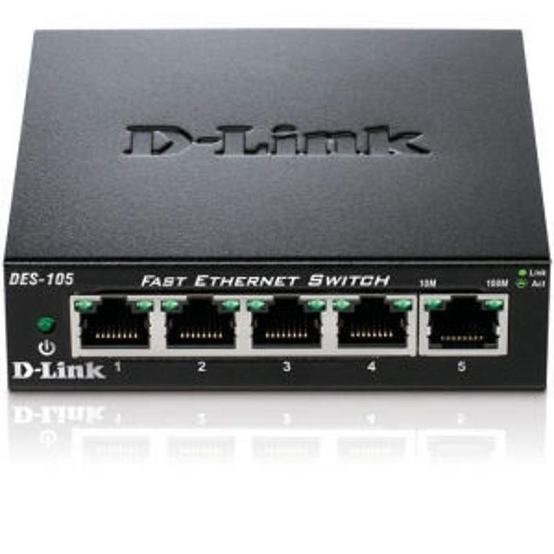 Slika - D-Link DGS-105/E 5 Port Gigabit Ethernet Switch