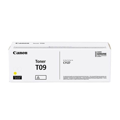 Canon CRG-T09 Y (3017C006) rumen, originalen toner