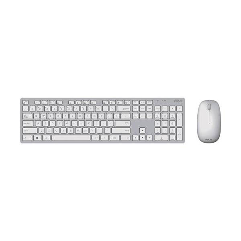 Slika - ASUS W5000 (90XB0430-BKM0V0) Wireless + Miška White, brezžična tipkovnica