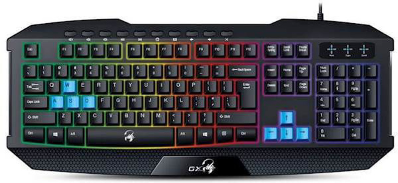 Slika - Genius Scorpion K215 RGB Black, tipkovnica