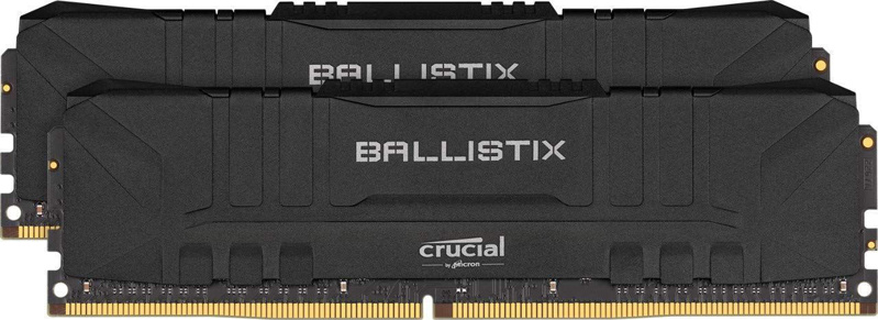 Slika - Crucial 16GB DDR4 3200MHz Kit (2x8GB) Ballistix Black BL2K8G32C16U4B