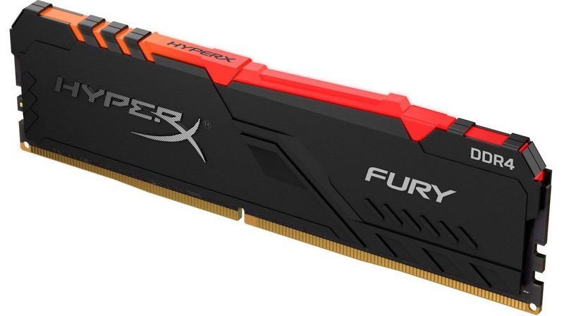 Slika - Kingston 8GB DDR4 3466MHz HyperX Fury RGB Series HX434C16FB3A / 8