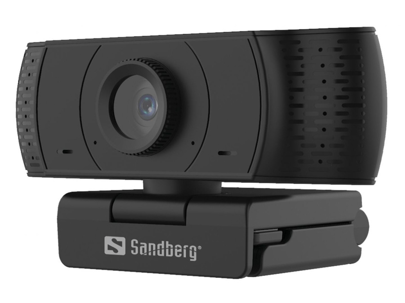 Slika - Sandberg Office Webcam 1080P Full HD (134-16) Black, spletna kamera