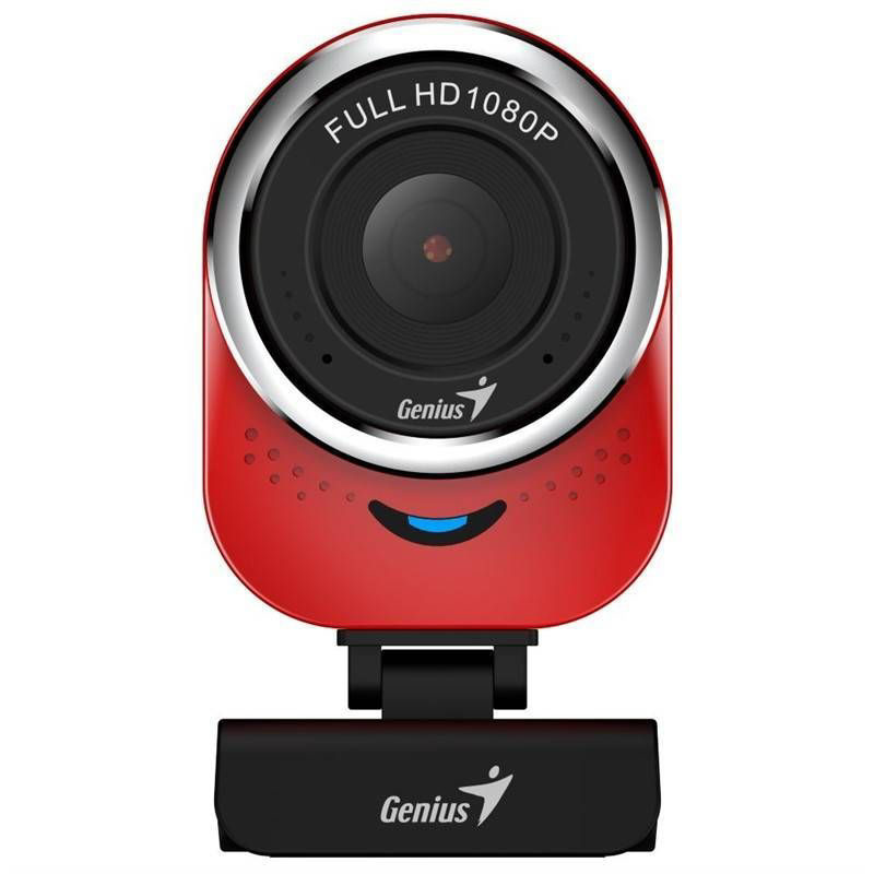 Slika - Genius qCam 6000 Full HD rdeča, spletna kamera