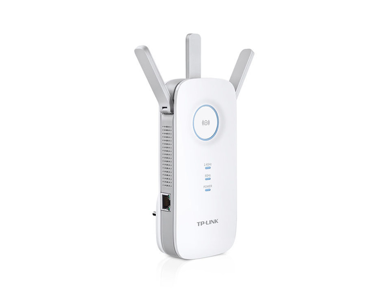 Slika - TP-Link RE450 AC1750 Dual Band Wireless Wall Plugged Range Extender 3 fix antenna