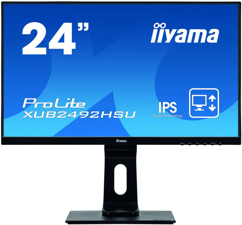 Slika - iiyama 24" XUB2492HSU-B1 C IPS LED rotate, monitor