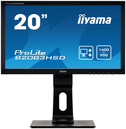 iiyama 19,5" ProLite B2083HSD-B1 LED, monitor