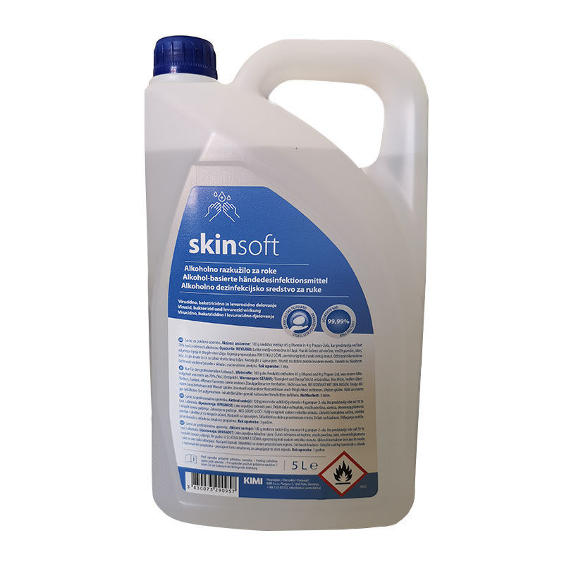 Slika - Razkužilo za roke Kimi Skin Soft, 5 L