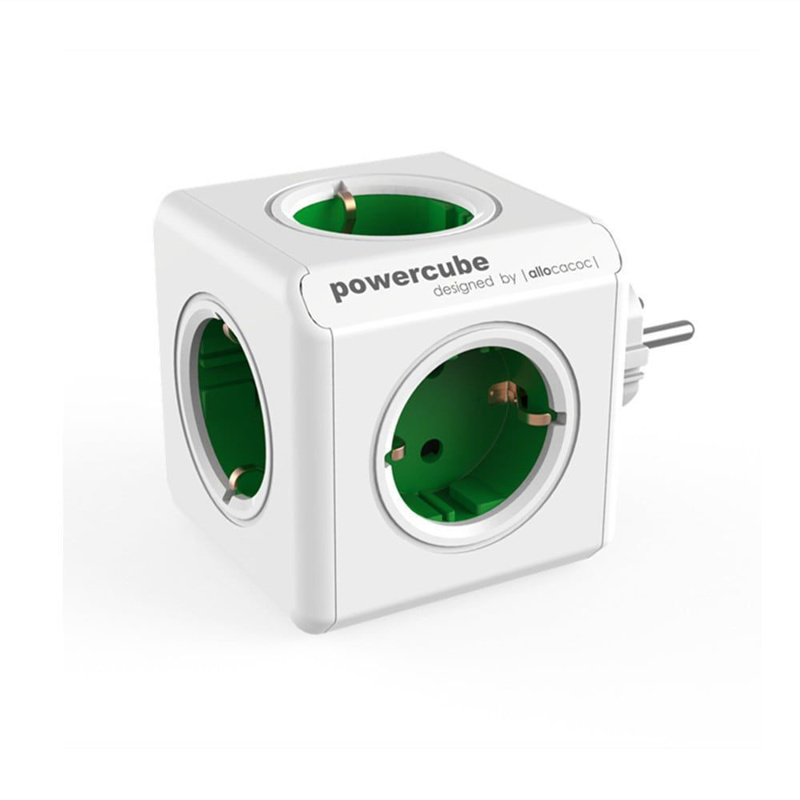 Slika - Allocacoc 1100GN/DEORPC PowerCube Original White/Green, razdelilec