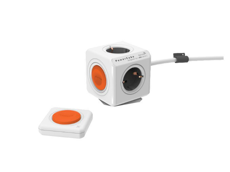 Slika - Allocacoc 1513/EUEXRM PowerCube Remote Set White/Orange, razdelilec