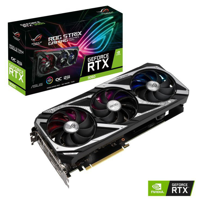 Slika - Asus GeForce RTX 3060 ROG-STRIX-RTX3060-O12G-V2-GAMING