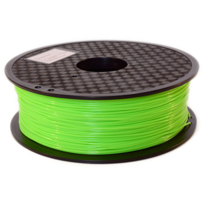 3D Filament PLA FLUORES 1,75 mm 1kg Fluorescent Green