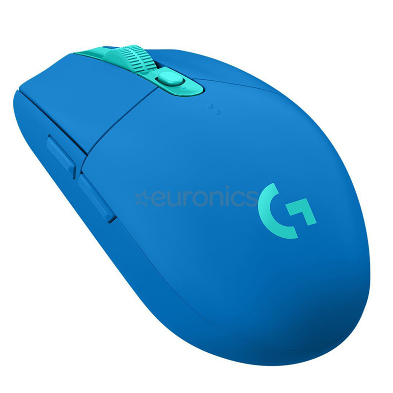 Slika - Logitech G305 LightSpeed modra igralna brezžična miška