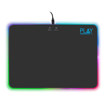Ewent PL3341 RGB Gaming Black, podloga za miško