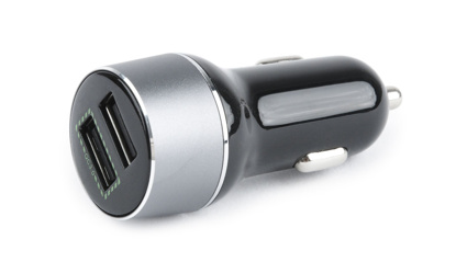 Gembird EG-U2QC3-CAR-01 2x USB QC Black, avto polnilec