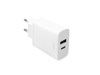 Slika - FIXED FIXC30-CU-WH S USB-C / USB PD support, 30W bel hišni polnilec