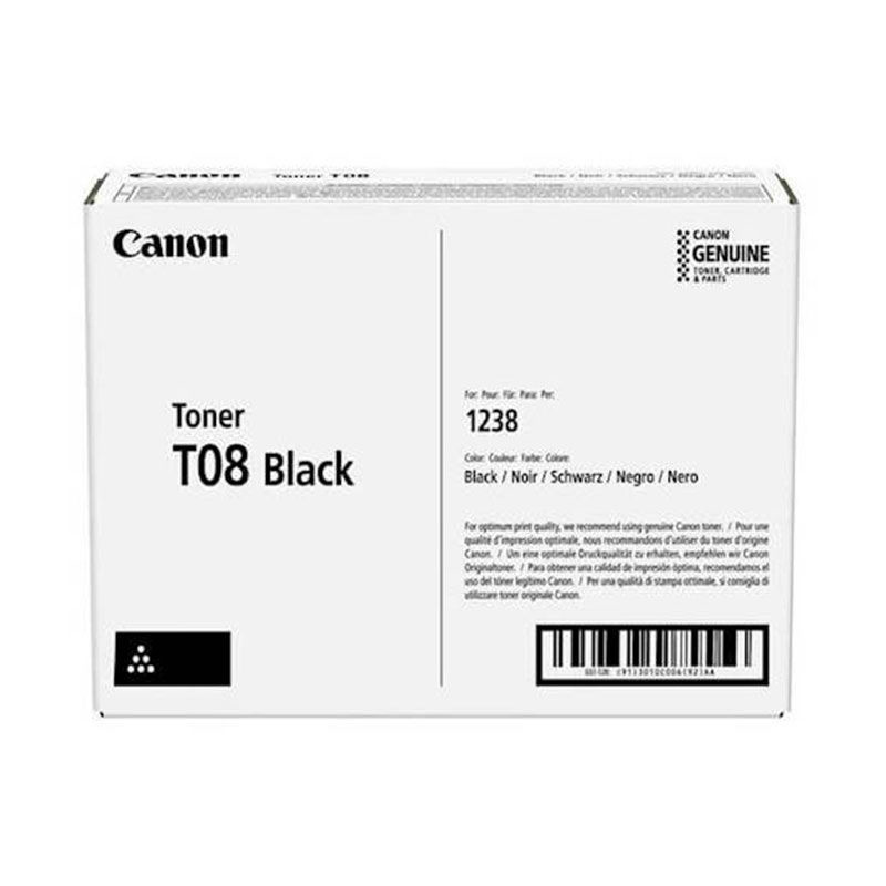 Slika - Canon T08 (3010C006AA) črn, originalen toner