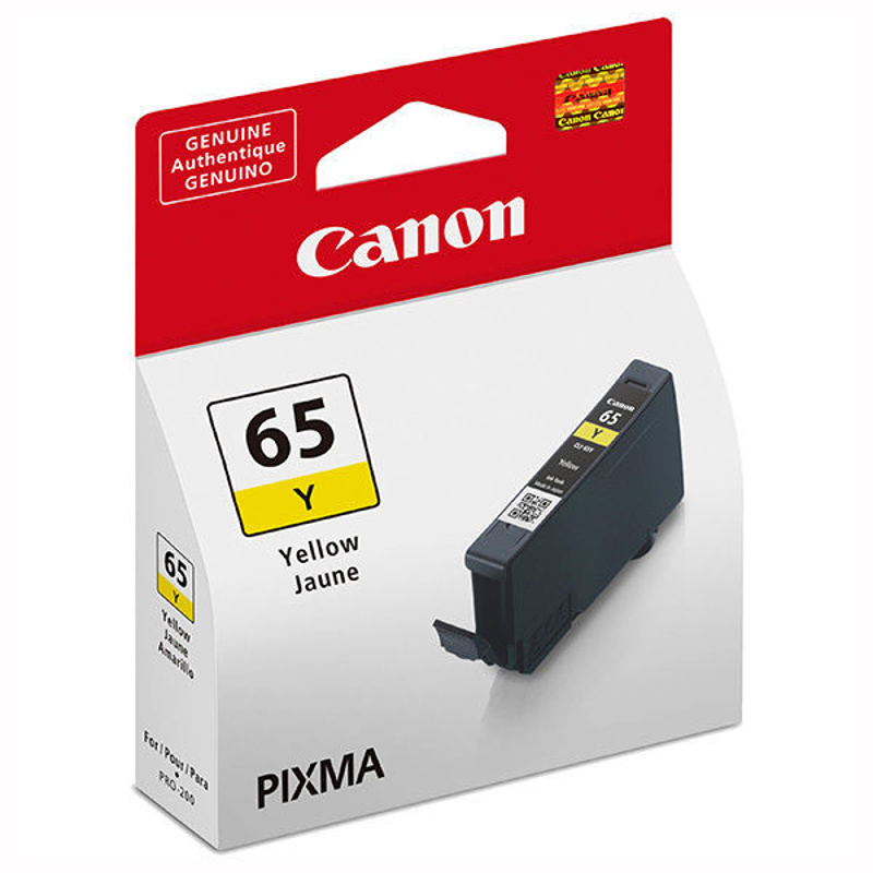 Slika - Canon CLI-65Y (4218C001) rumena, originalna kartuša