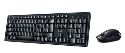 Genius Smart KM-8200 + miška Wireless Black, tipkovnica