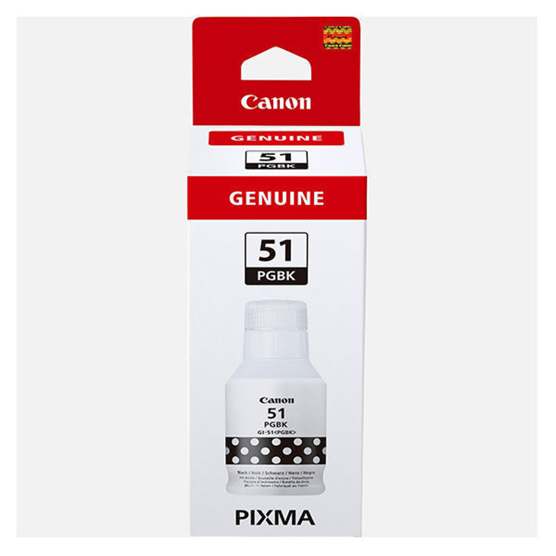 Slika - Canon GI-51 BK (4529C001) črno, originalno črnilo