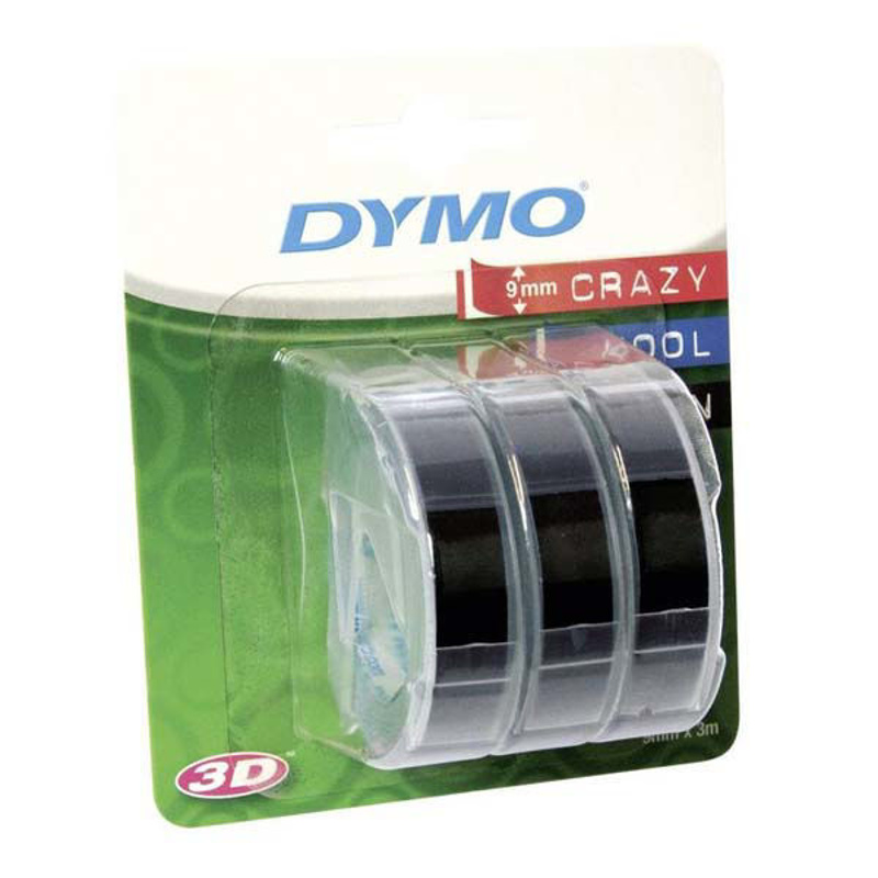 Slika - Dymo S0847730 9mm x 3m črn, trak