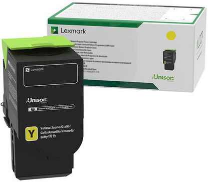 Lexmark C242XY0 rumen, originalen toner