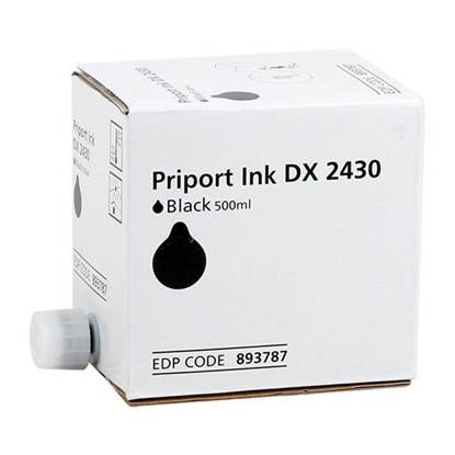 Ricoh DX2430 (893787, 817222) črno, originalna črnilo