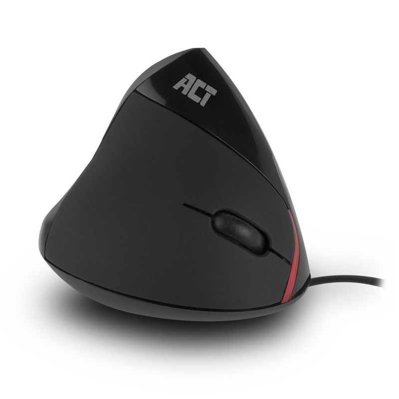Slika - ACT AC5010 ergonomska vertical črna ergonomska miška