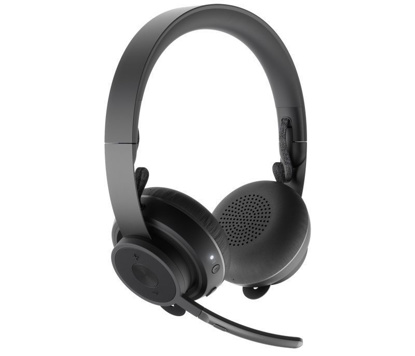 Logitech MS Zone brezžične (981-000854) Graphite, slušalke z mikrofonom