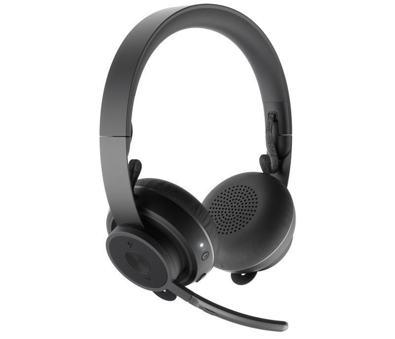 Slika - Logitech MS Zone brezžične (981-000854) Graphite, slušalke z mikrofonom