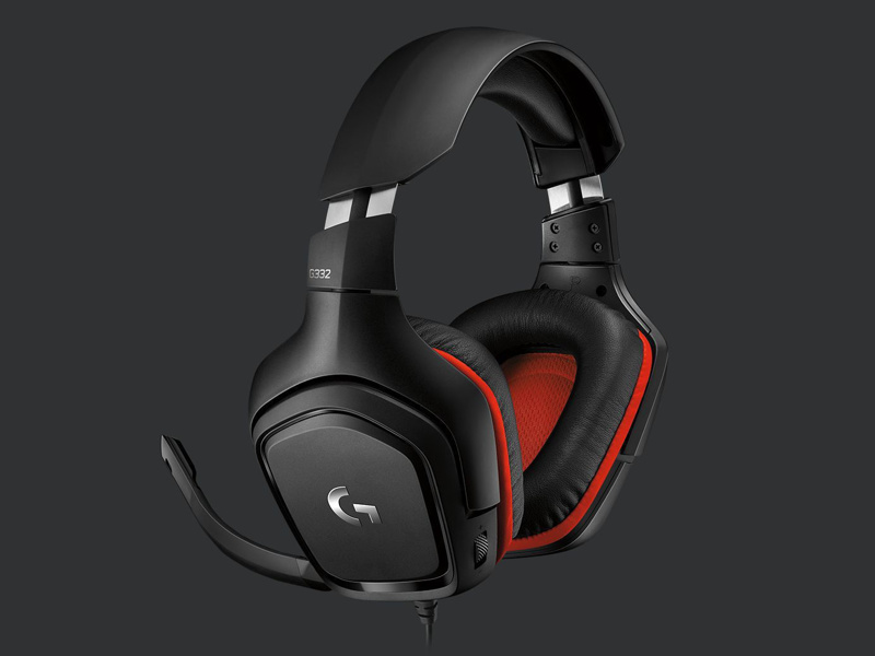 Slika - Logitech G332 Gaming (981-000757) črne, slušalke z mikrofonom