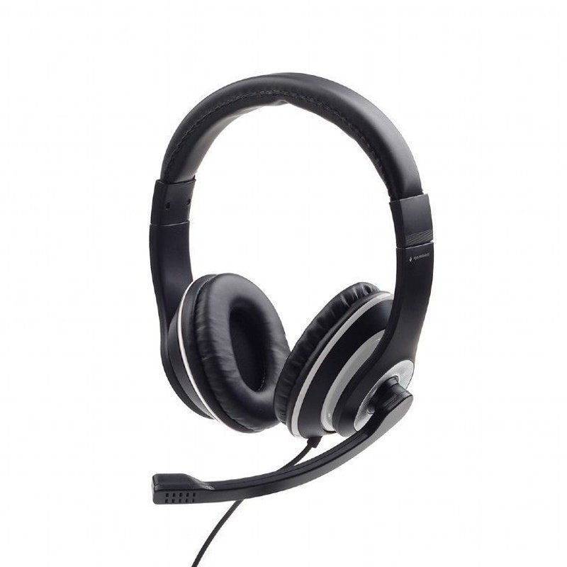 Slika - Gembird MHS-03-BKWT Black/White, slušalke z mikrofonom